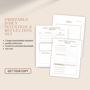 Daily Intention & Reflection Set